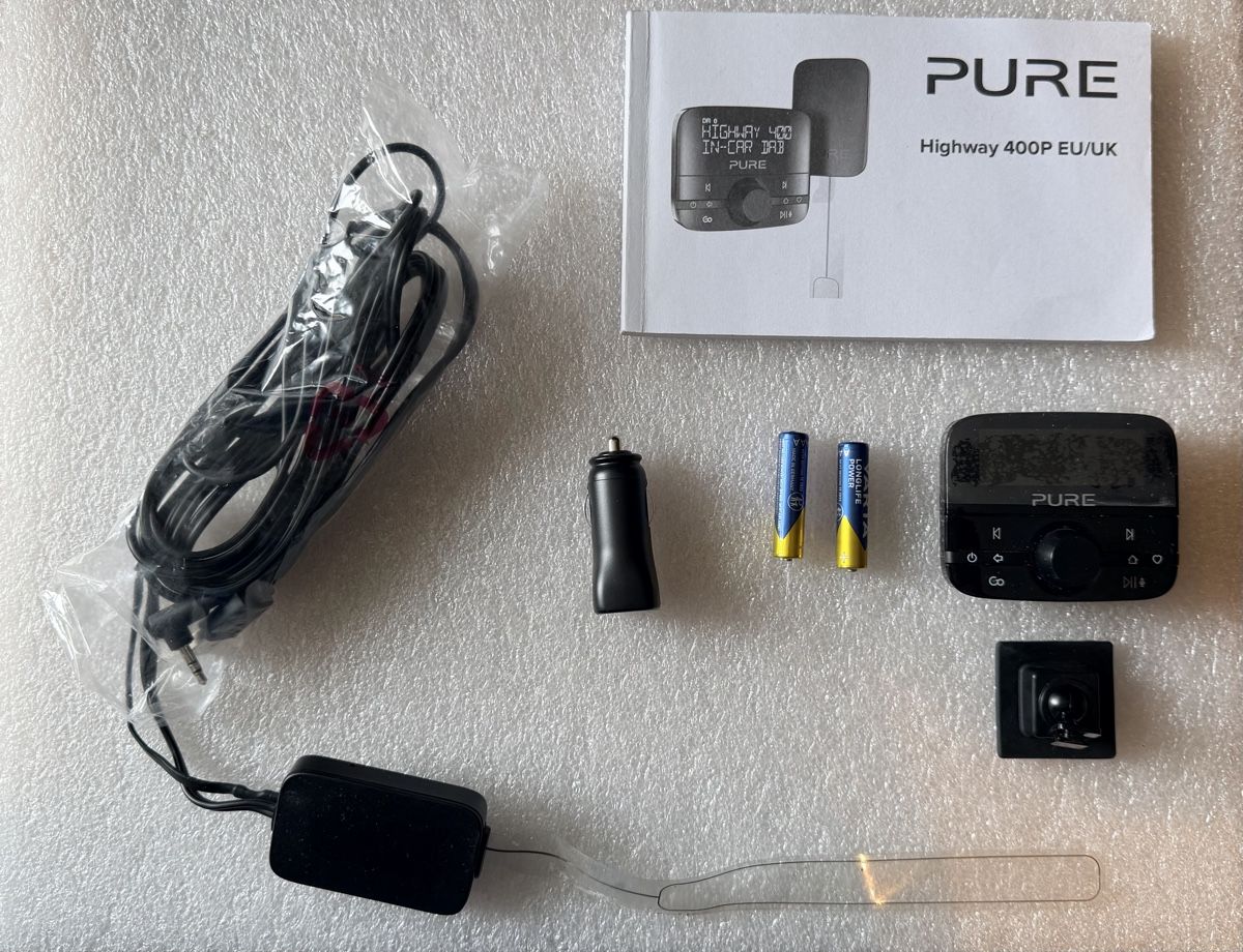 Radios: DAB-Kit PURE Highway 400P mit Bluetooth – Gebraucht aus Walkringen von Flyover