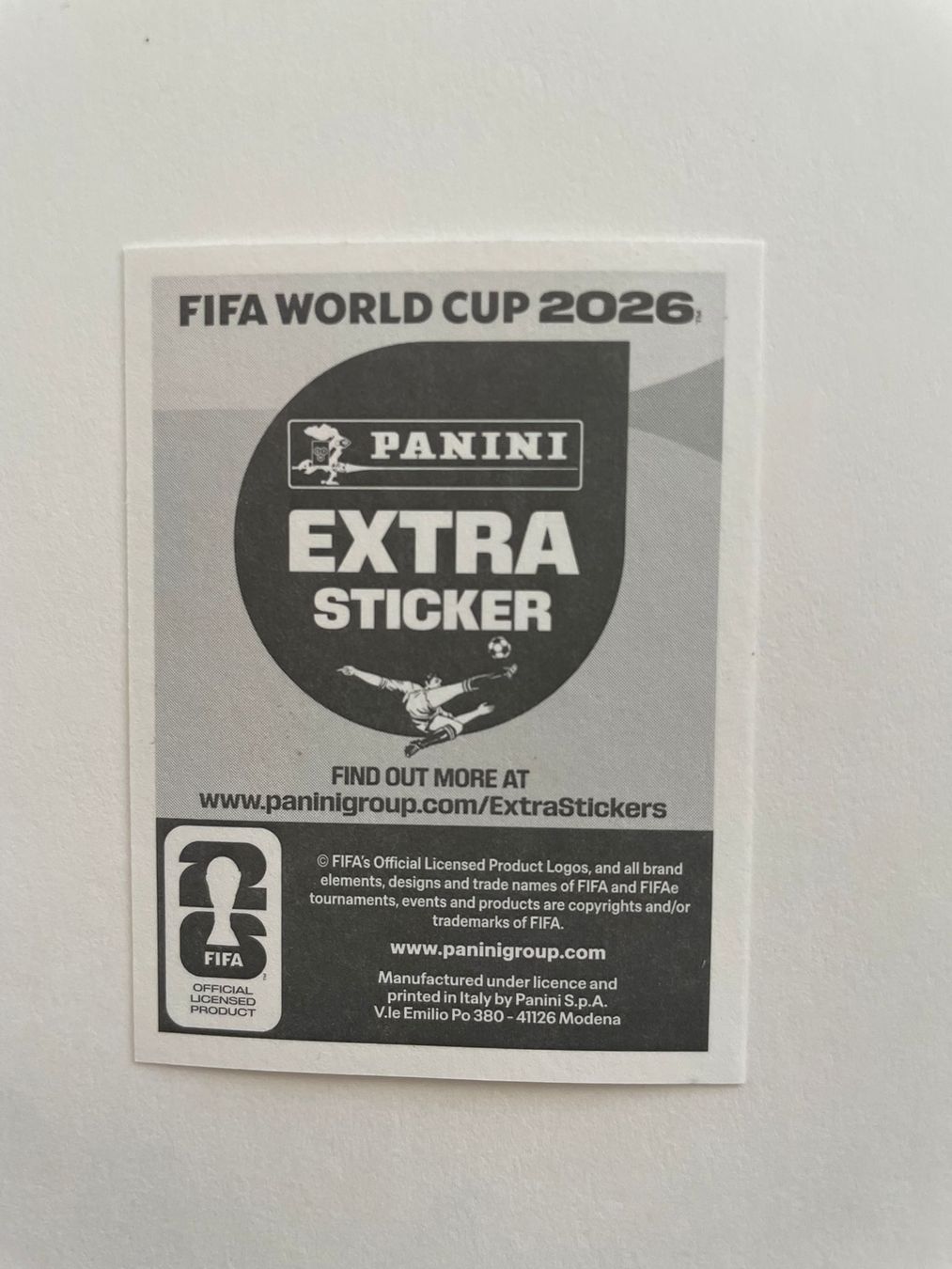 Panini Carte collezionabili: Panina Extra Sticker Kylian Mbappé gold – Nuovo e nell'imballaggio originale da Bertschikon Gossau venduto da Scuml 1