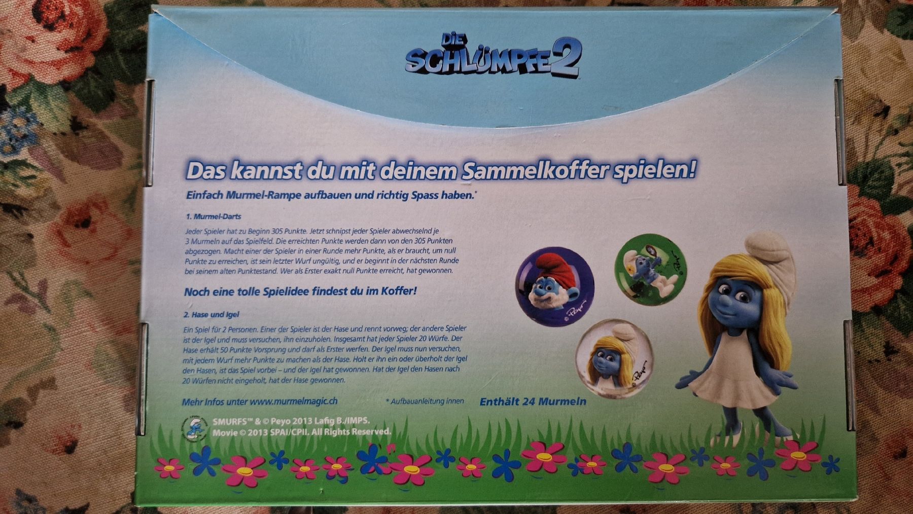 Biglie: Die Schlümpfe 2 Sammelkoffer 2013  Murmelmagic komplett mit – Nuovo (secondo la descrizione) da Eglisau venduto da Durango-Eduardo 1