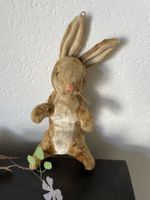 Antiker Hase wie Steiff, Stofftier alt Kaninchen, Osterhase
