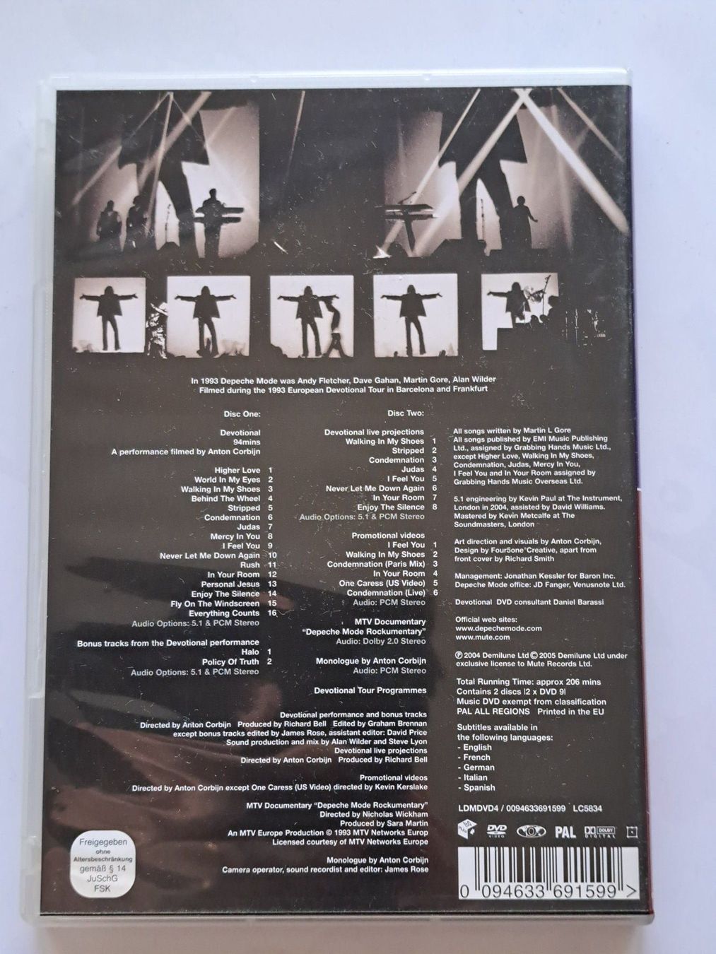 Tutti i DVDs: DVD Depeche Mode - Devotional tour  – Usato da Pully venduto da bro_n52j 1