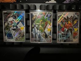 Lot 3 Cartes Pokémon - Trio Starter Unys