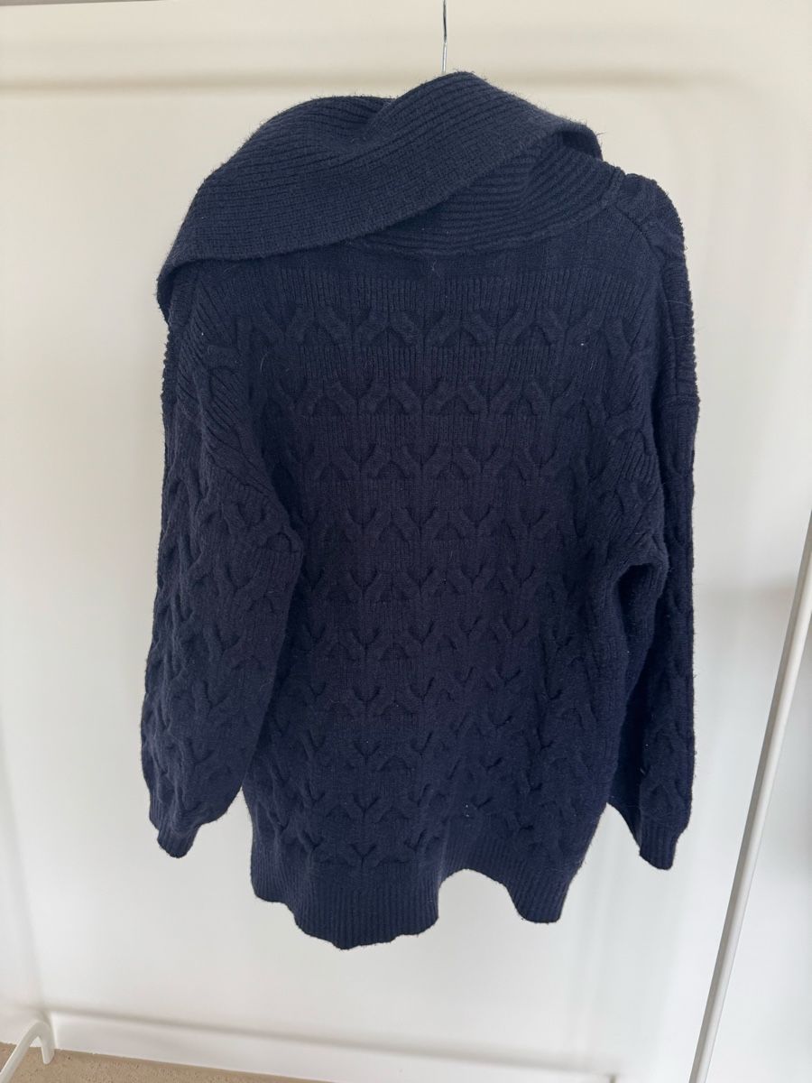 Zara Maglioni & Felpe: Zara navy long sweater – Usato da Zürich venduto da di_archive 3