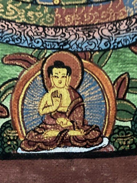 Tutte le decorazioni: Ancien mandala tibétain peint – Usato da Onex venduto da gga_5vcf 5