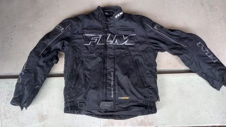 FLM Motorradjacke Gr. XL (54-56) mit Protektoren / Textil