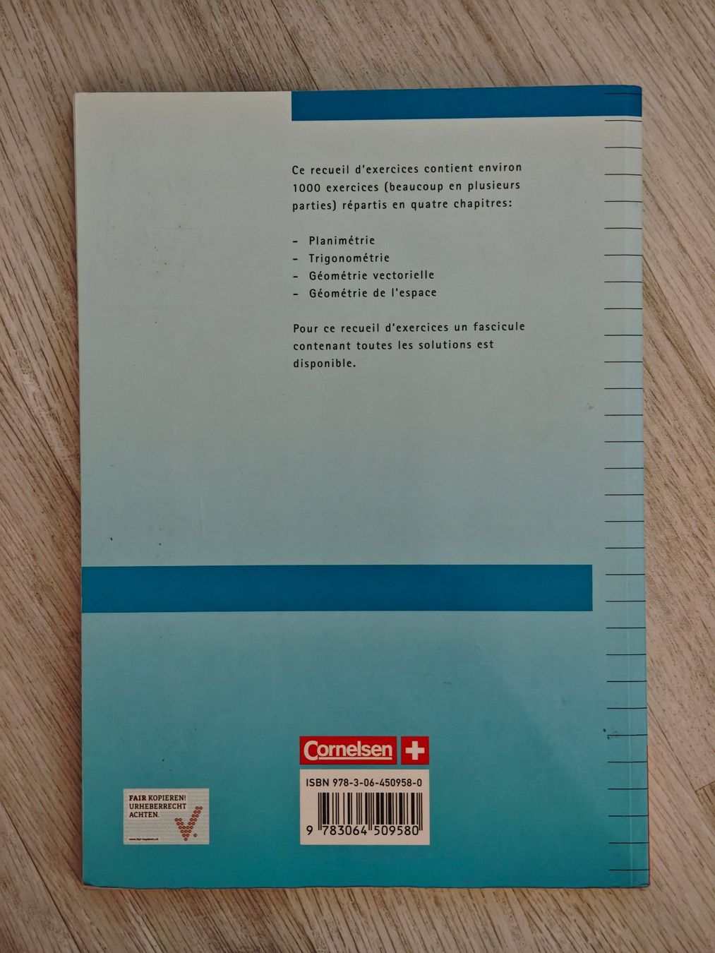 Libri: Mathématiques maturité - Géométrie – Usato da Le Noirmont venduto da saignelili 1