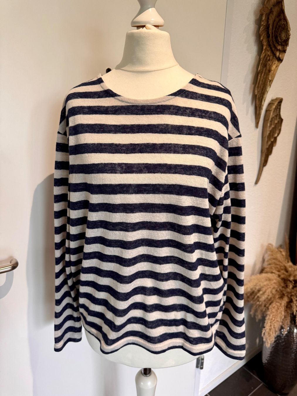 Only Maglioni & Felpe: Dünner Pullover gestreift von Only Gr. XS beige blau – Usato da Rothrist venduto da Fondgruebe