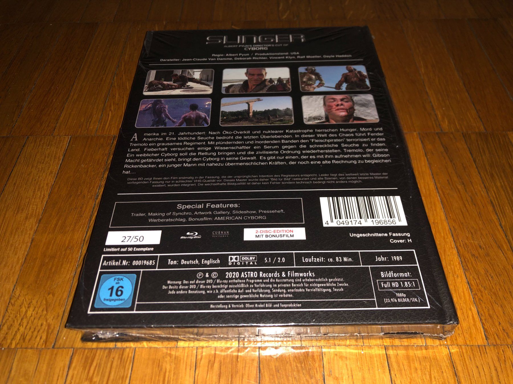 Alle DVDs: Slinger - MEDIABOOK - BLU-RAY - H - UNCUT – Neu und originalverpackt aus Basel von havsok 1