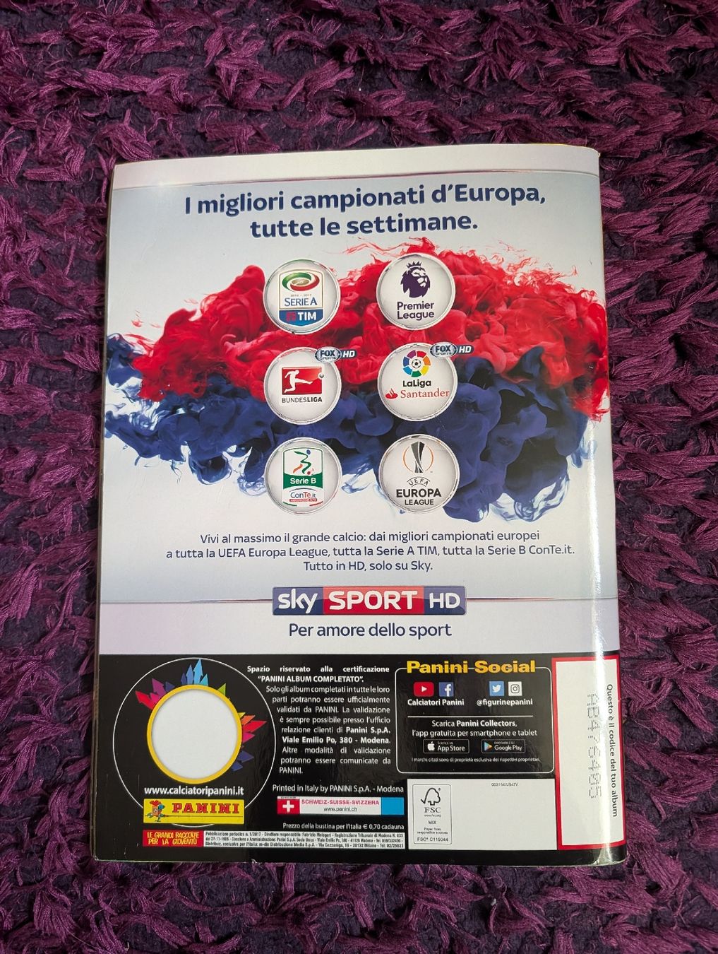 Panini Alben: Album Panini Calciatori 2016-2017 - à compléter  – Gebraucht aus Thônex von Dg5 9