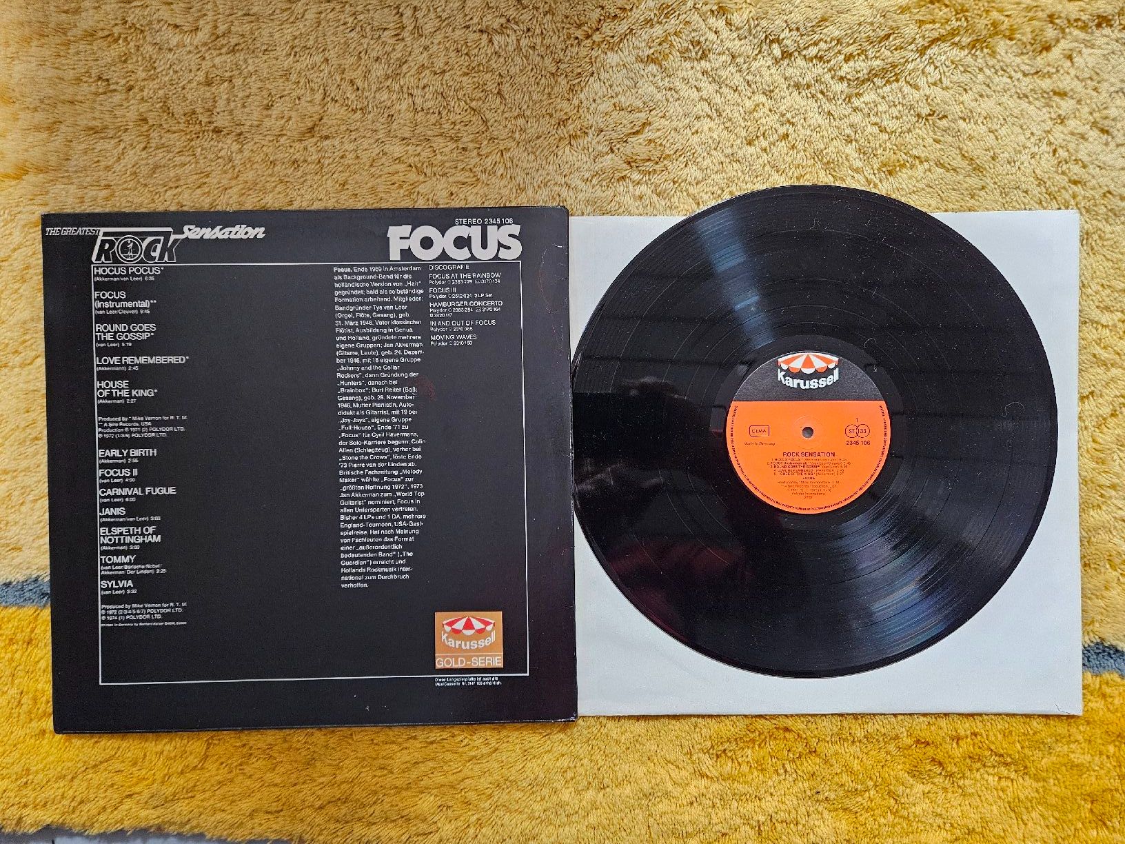 Dischi in vinile: Rock Sensation Schallplatte Lp - Focus – Nuovo (secondo la descrizione) da Lyss venduto da Alexine 1