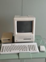 Apple Macintosh SE FDHD + Lecteur externe de disquette 400k