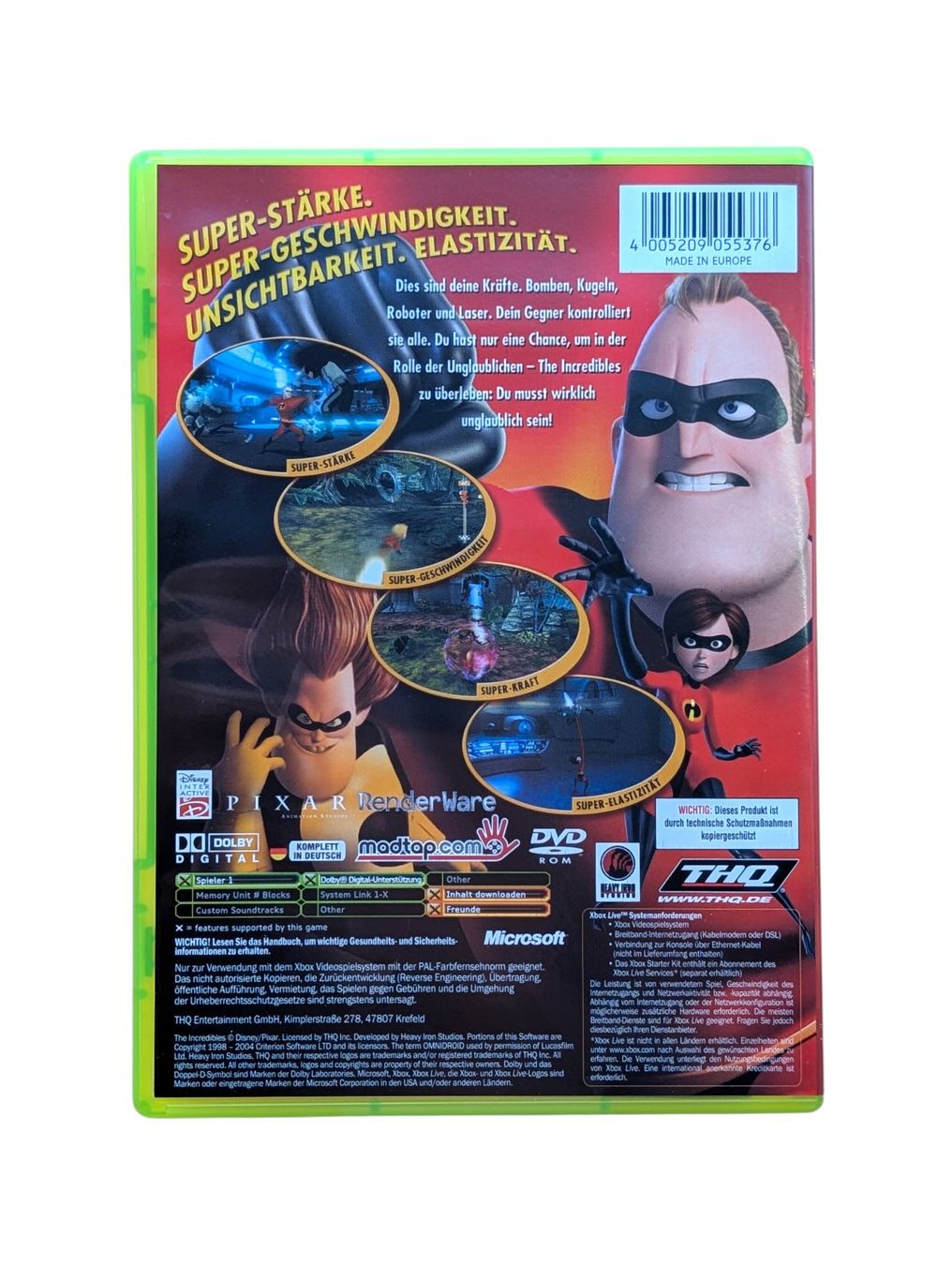 Microsoft Giochi: Die Unglaublichen Xbox Classic – Usato da Domat/Ems venduto da IsseldorsShop 1