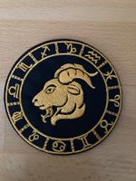Sternzeichen des Zodiaks Steinbock Patch Aufnāher