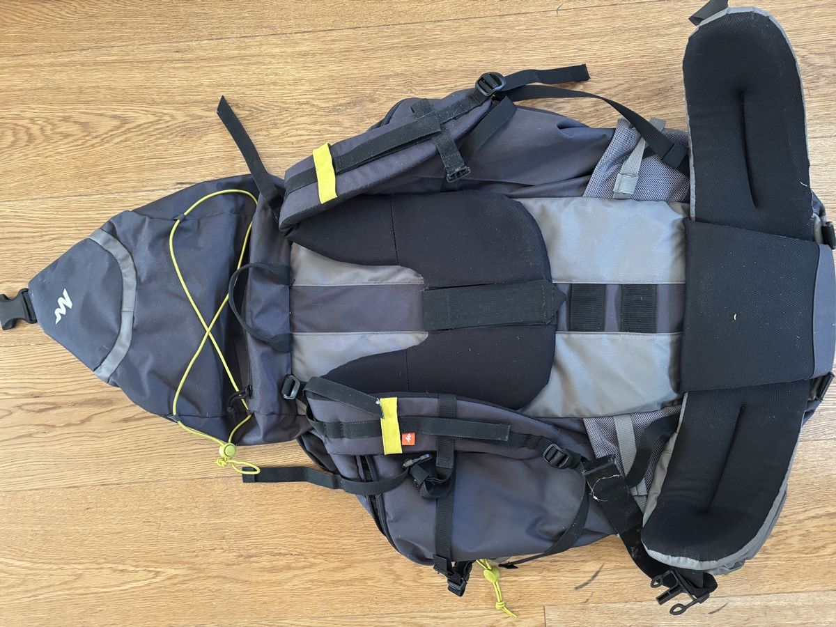 Decathlon Zaini: Rucksack Quechua Forclaz 70 – Usato da Basel venduto da sca_c5mt 3
