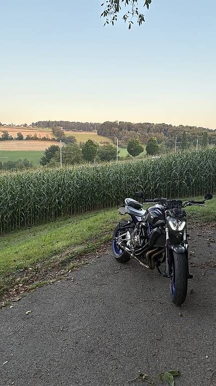 Route: Yamaha Mt 07  – D'occasion à Rudolfstetten par pie-seb2010 4