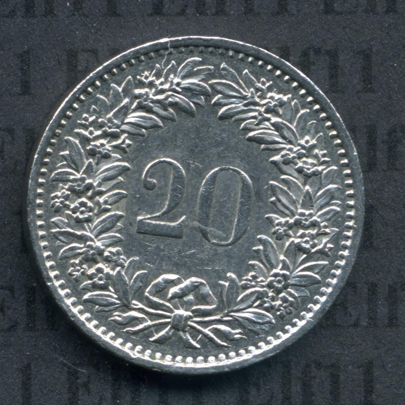 Tutti le monete: CHF___0.20 1976 vz 20 Rappen – Usato da Widnau venduto da Elf11 1