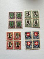 Pro Juventute Viererblock  SBK Nr. 33-36 **kl. Riss (4274)