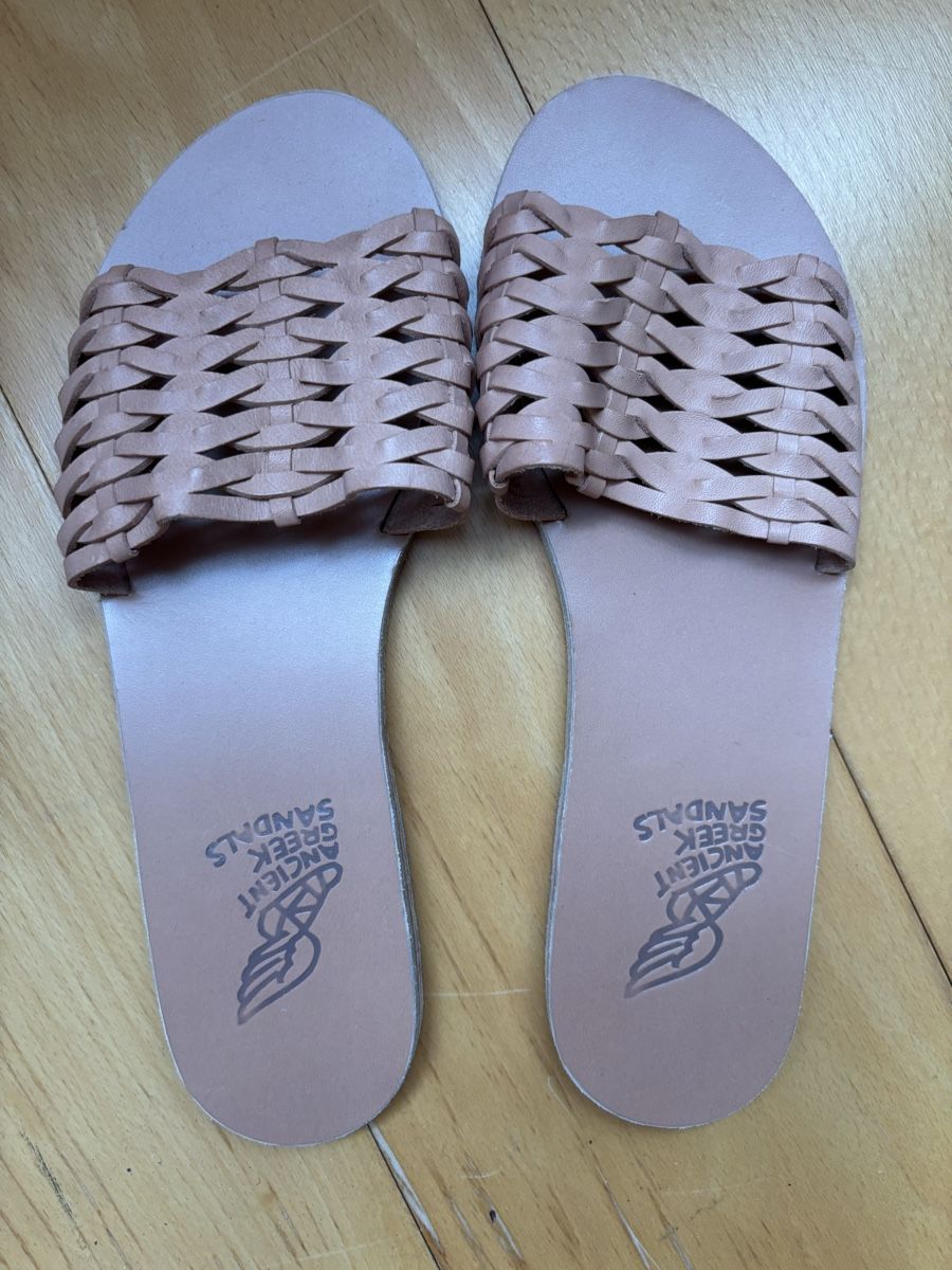 Damenschuhe: NEUE Leder Pantoletten Ancient Greek – Neu und originalverpackt aus Pratteln von sab_whk9 3