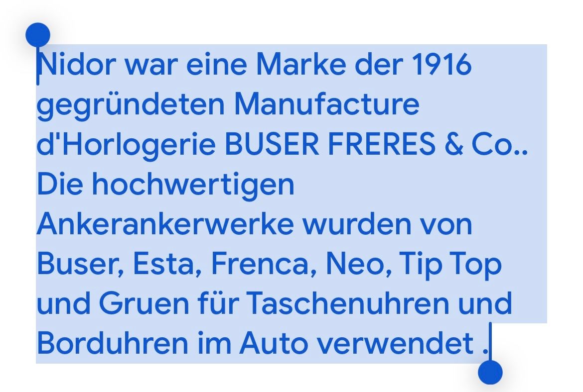 Swiss Uhren: Buser Swiss Vintage Uhr – Gebraucht aus lyss von Uhrenparadies 5