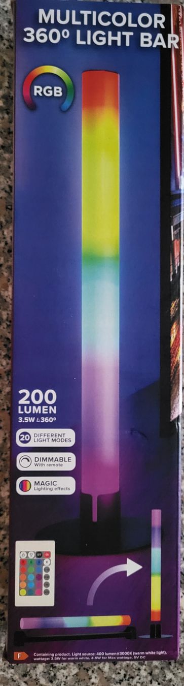 Lampen: RGB Multicolor 360 Light Bar, 200 Lumen, neu – Neu und originalverpackt aus Riniken von Melanie910 1