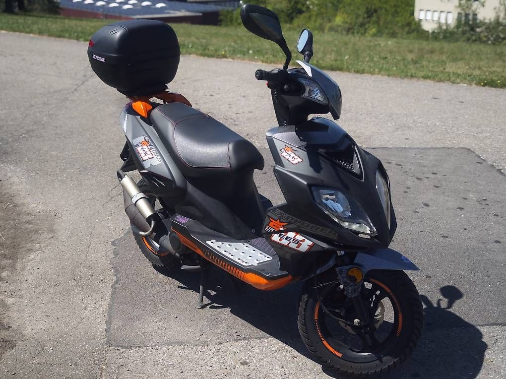 Strasse: Explorer Speed 50  Kleinmotorrad / Roller – Gebraucht aus Cham von Roellin-racing-shop