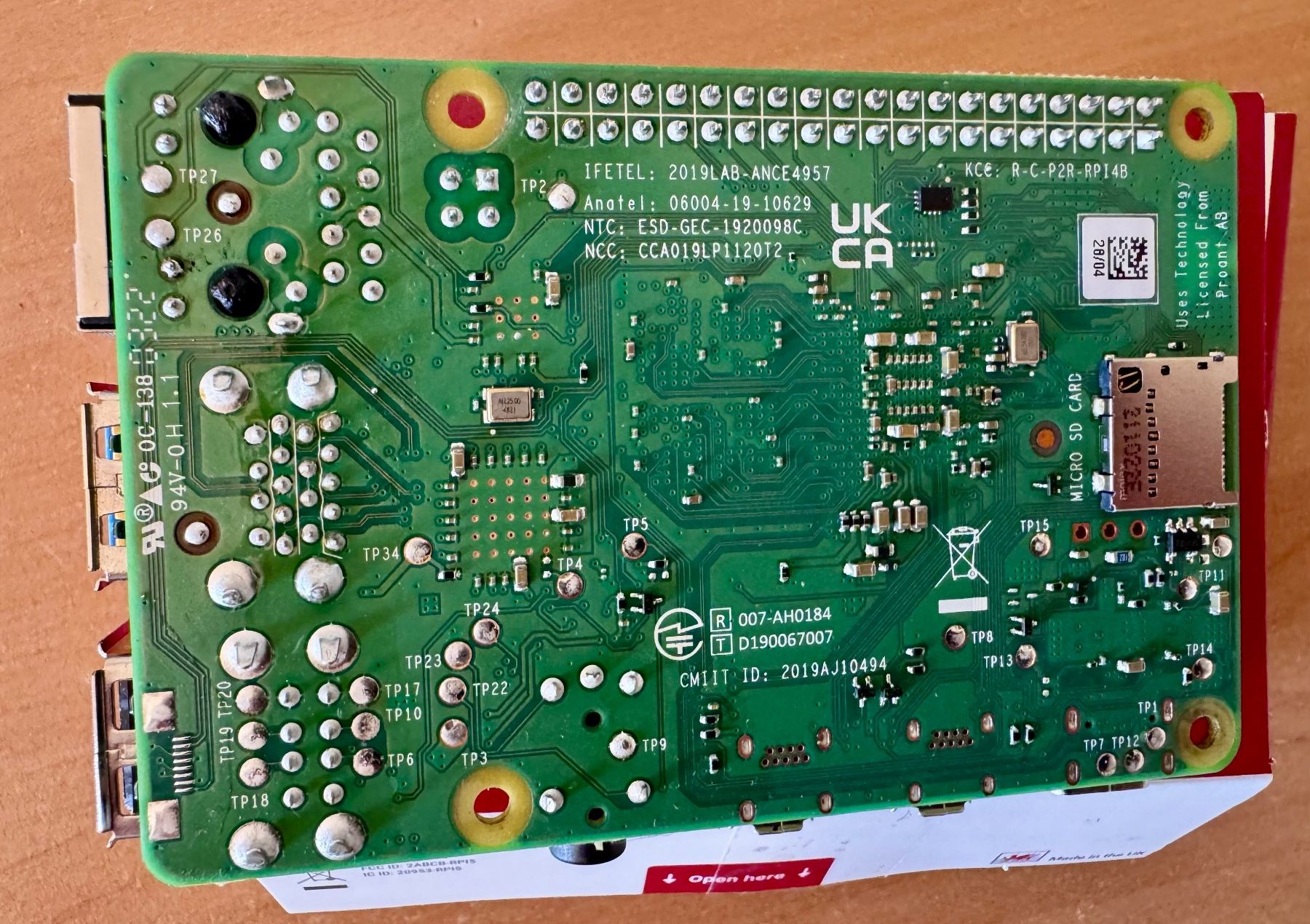 Raspberry Pi PC: Rasberry PI 4B 4 GB defekt – Difettoso da Uster venduto da Martinx60 1