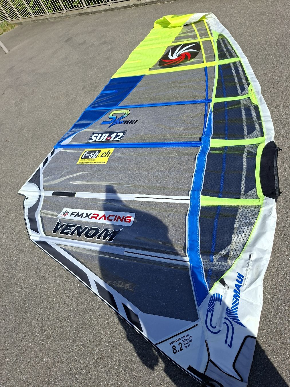 Surfen: S2 Venom 8.2m Segel  – Gebraucht aus Fällanden von Nmustang 1