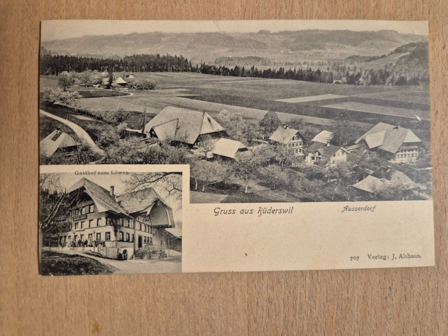 Cartoline postali: AK Rüderswil – Usato da Schlosswil venduto da donmarcos62