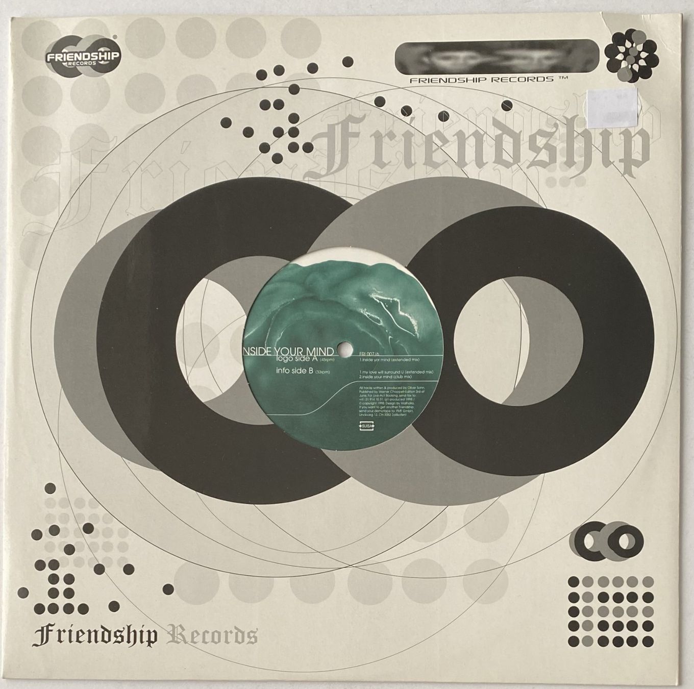 Schallplatten: Groovemate, Inside Your Mind (Trance) – Neu (gemäss Beschreibung) aus Flums von Empe1