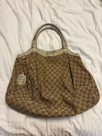 Gucci Bag Canvas Sukey Large
