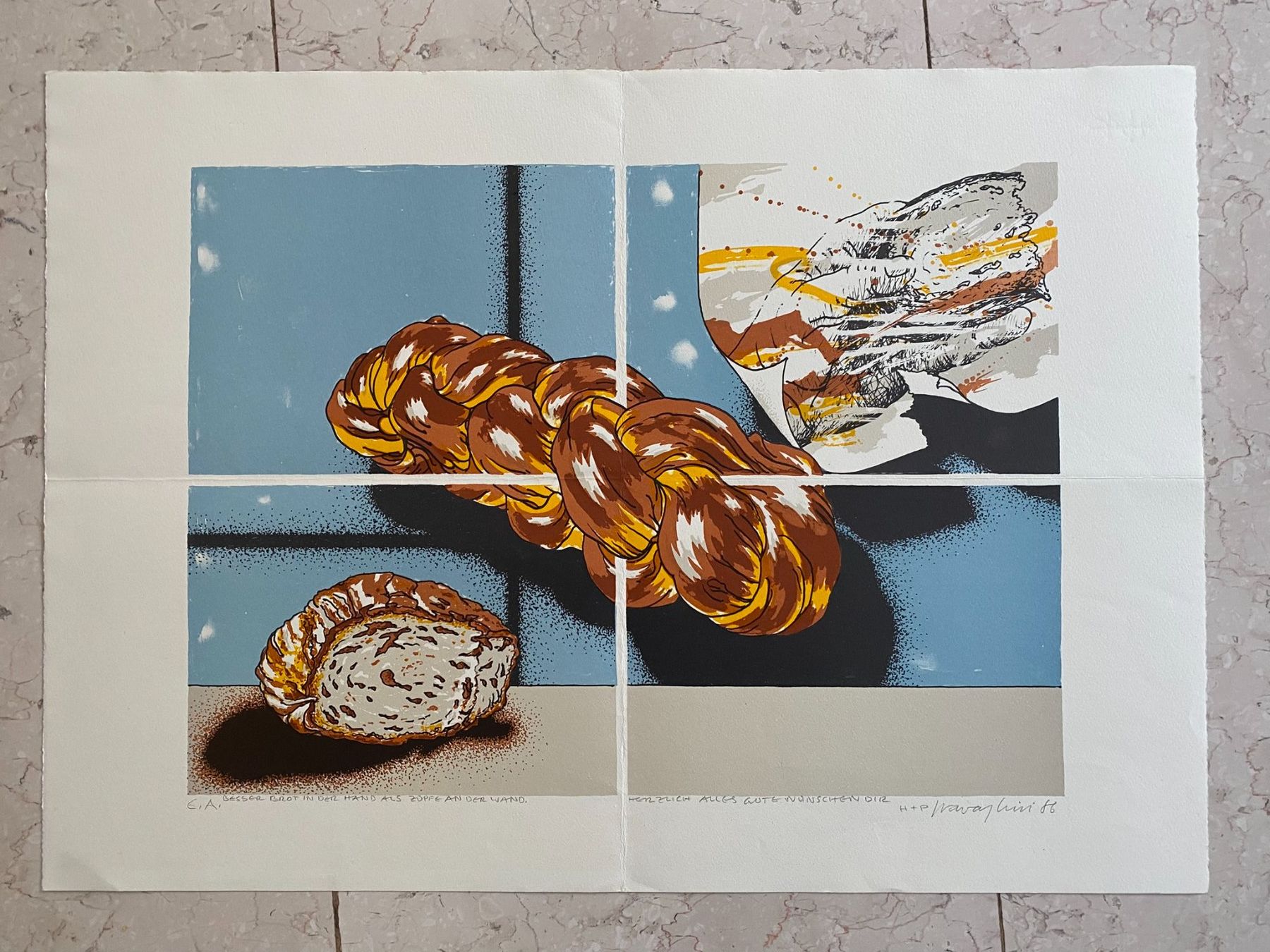 Arts picturaux & lithographies: Peter Travaglini - Grafik - Lithographie – D'occasion à Zürich par jesulin05