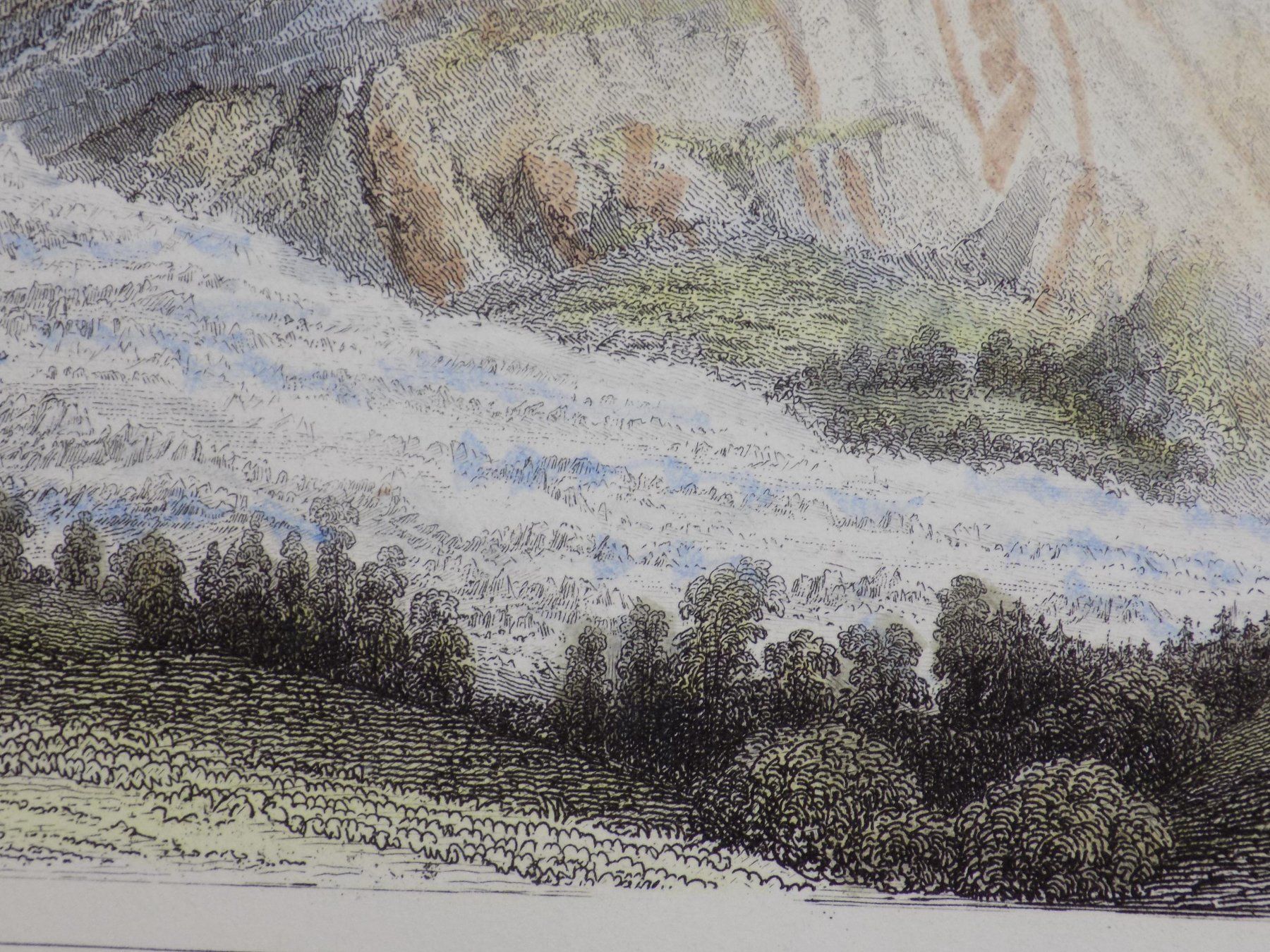 Incisioni: Grindelwald Gletscher koloriert – Usato da Risch venduto da Rischli15 8