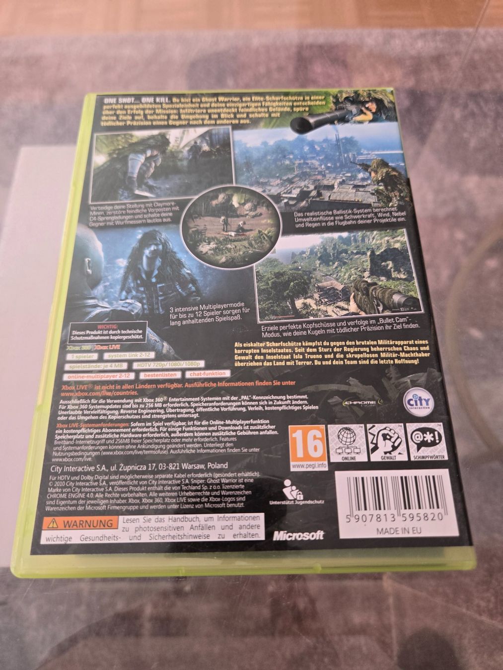 Spiele: Sniper Ghost Warrior Xbox 360 – Gebraucht aus Bussigny von Kfdlt 1