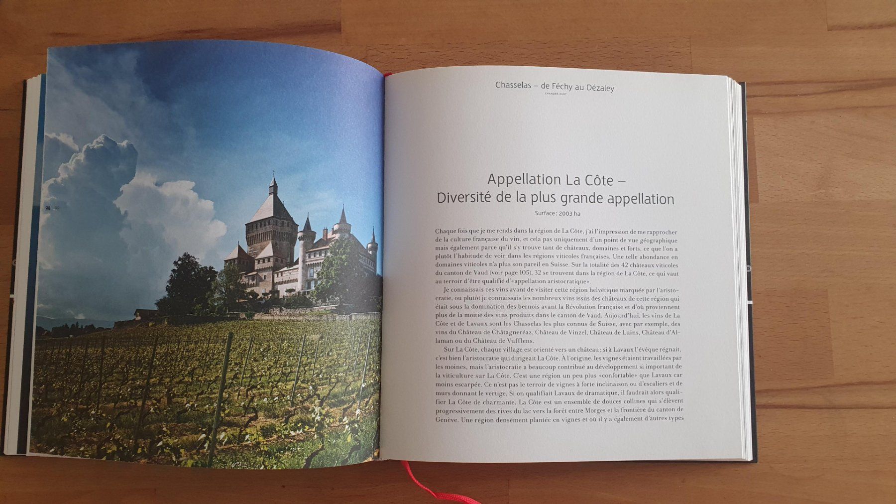 Libri: Chasselas - De Féchy au Dézaley - Chandra Kurt – Usato da Romainmôtier venduto da Iguazu12 7