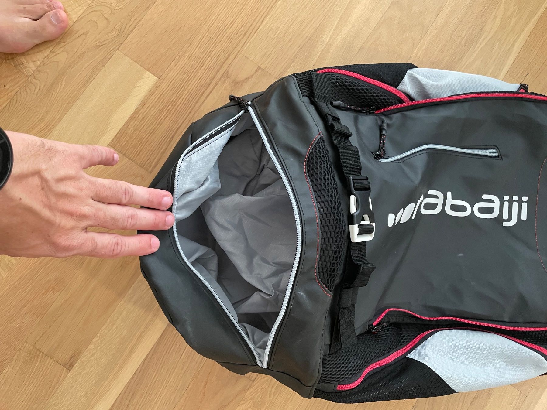 Zaini: Nabaiji Backpack Black Red – Usato da Chêne-Bougeries venduto da and_q6xj 2