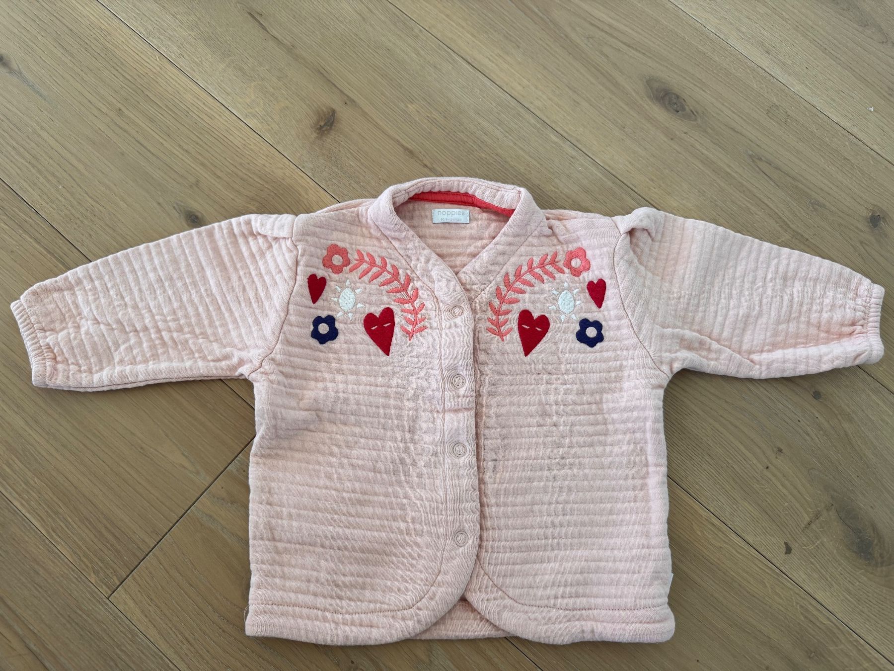 Giacche & Cappotti: Rosa Jäckchen, Noppies, 80, 12 M – Usato da Zumikon venduto da ver_zbp8