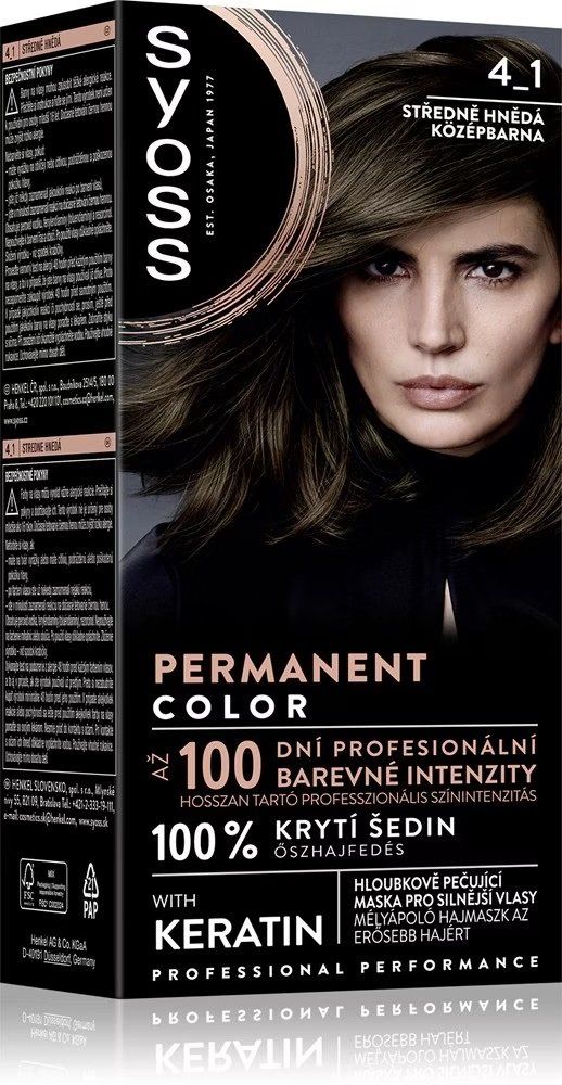 Färbemittel: 2x  Syoss Permanente Coloration Châtain 4.1 – Gebraucht aus Veytaux von Maniak_