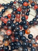 Strang echte dream agate Kugeln / stone beads 8 mm