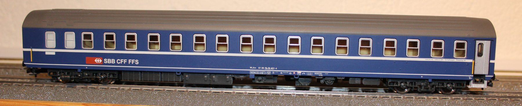 Trains électriques: SBB Schlafwagen – Neuf (Voir description) à Baden par bahnkorn