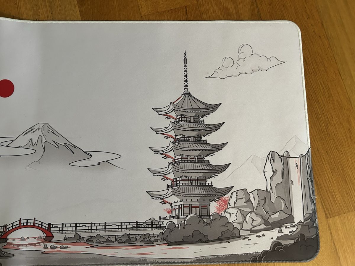 Tappetini per mouse: Grosse Mousematte mit Japanmotiv neuwertig – Usato da Rupperswil venduto da Birke11 3