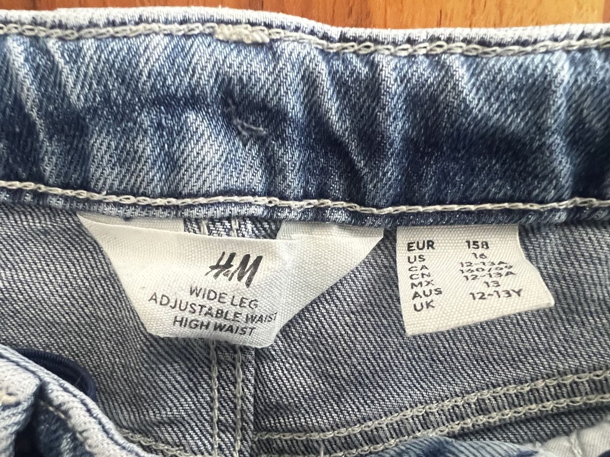 H&M Pantaloni: Jeans Gr.158 / Wide Leg – Usato da Münchenbuchsee venduto da PuR04 2