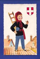 ENFANT - Petit ramoneur savoyard - Broderie