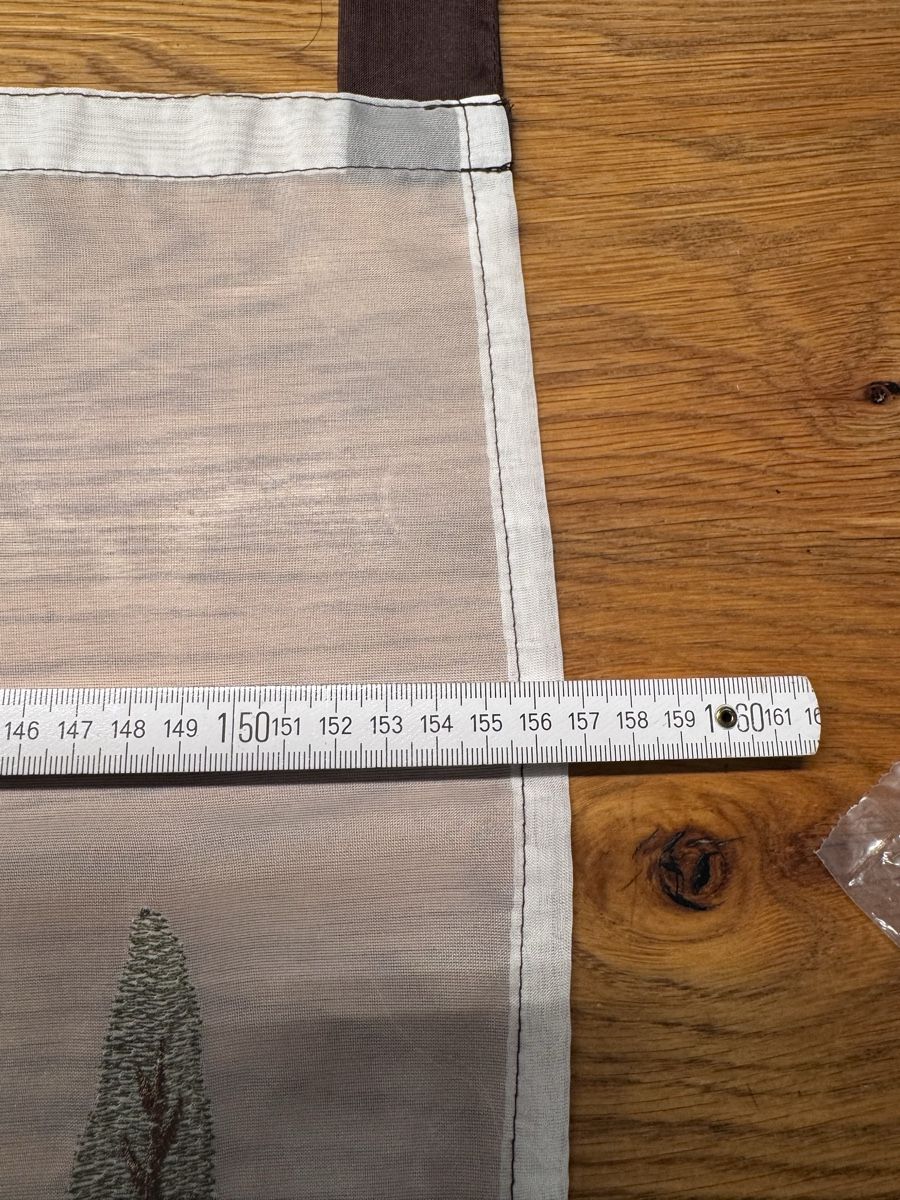 Vorhänge: Vorhang 157cm x 38cm 2 Stück – Gebraucht aus Niederbüren von Oetschli 3