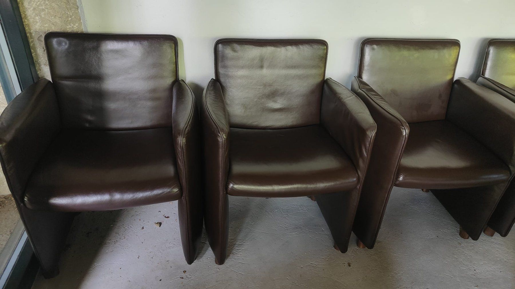 Sessel: Esstischstühle echt Leder Klassiker 6 Stk. – Gebraucht aus Biberist von tann7 3