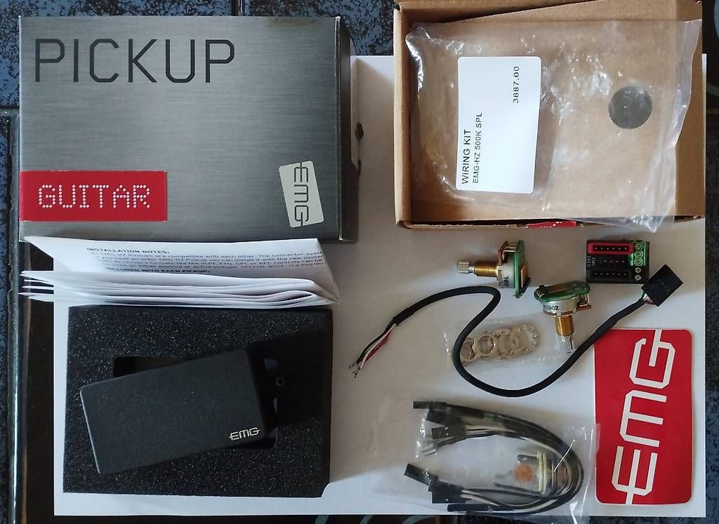 Strumenti musicali: EMG H4 BK Passive Pickup - Excellent Condition – Nuovo e nell'imballaggio originale da Lausanne venduto da ale_6c5g 4