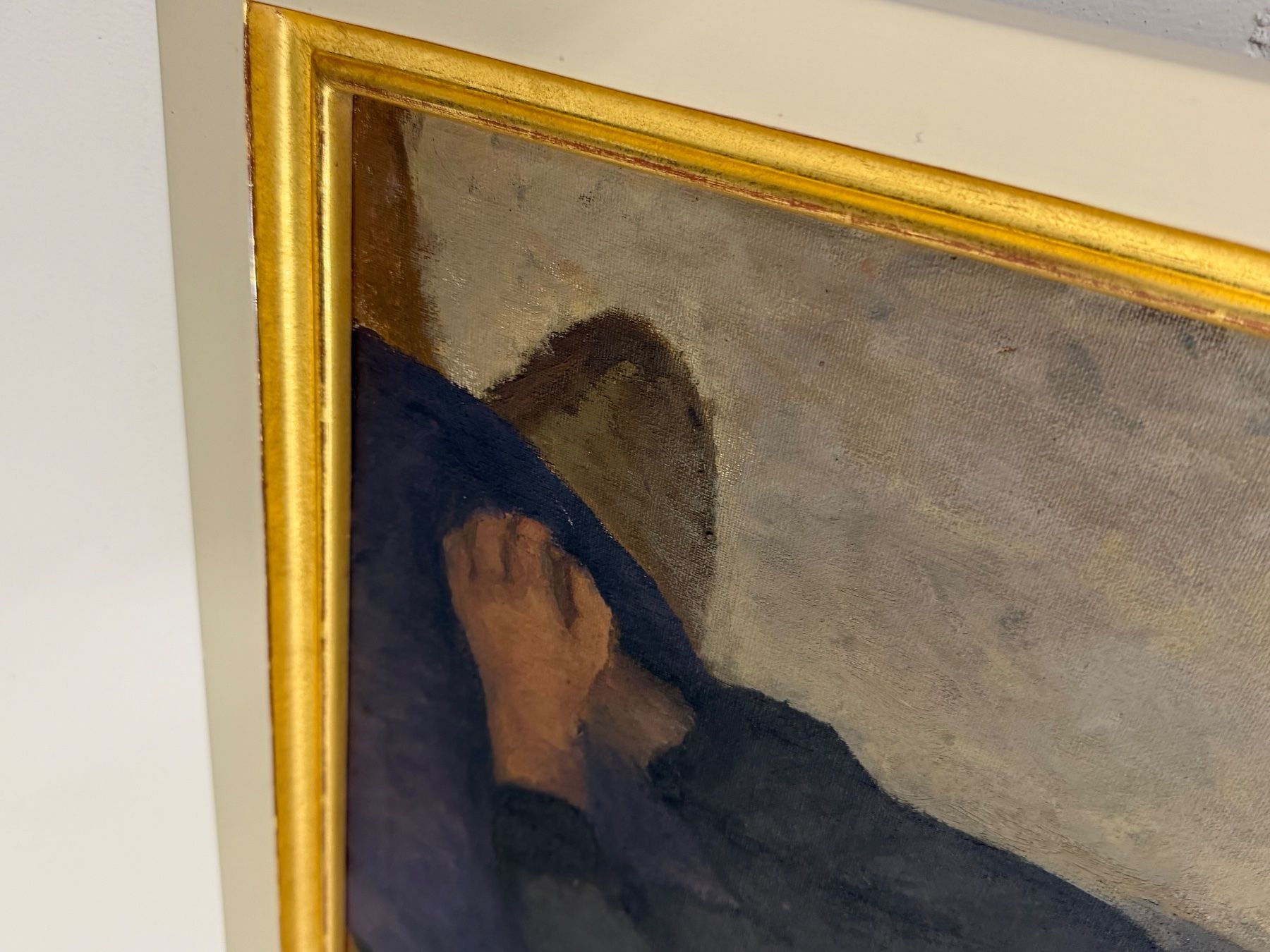 Gemälde: Gemälde "Mädchen mit Hut" Öl auf Leinwand – Gebraucht aus Basel von PAUL_ART 5