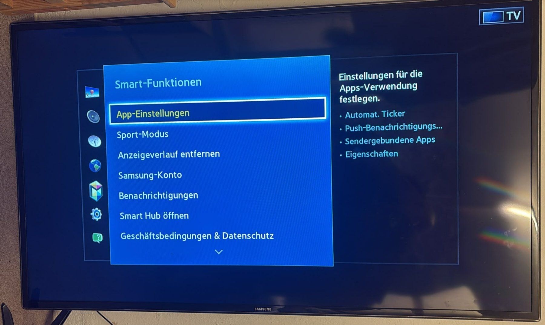 Fernseher: Samsung TV – Gebraucht aus Veltheim AG von Nadine_VS
