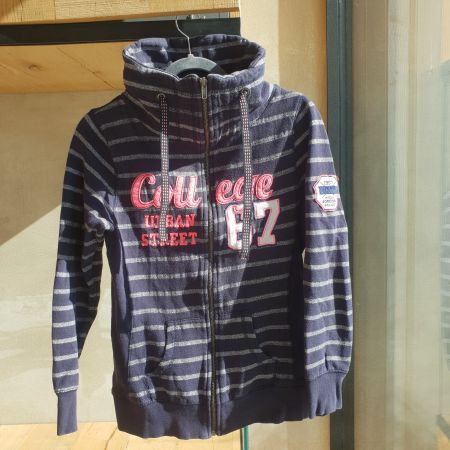 🐸 JACKE M MIT HOCHKRAGEN