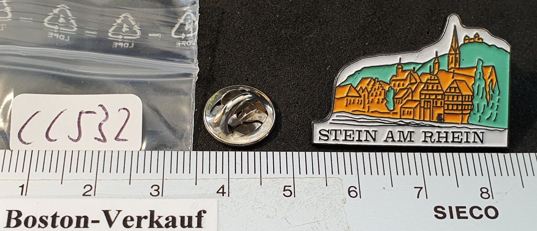 Placchette & Badge: CC532 - Pin Stein am Rhein  Nr. 169 – Usato da Reinach BL venduto da Boston-Verkauf 2