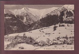 CHÂTEAU D'OEX et le MONT CRAY - 1917